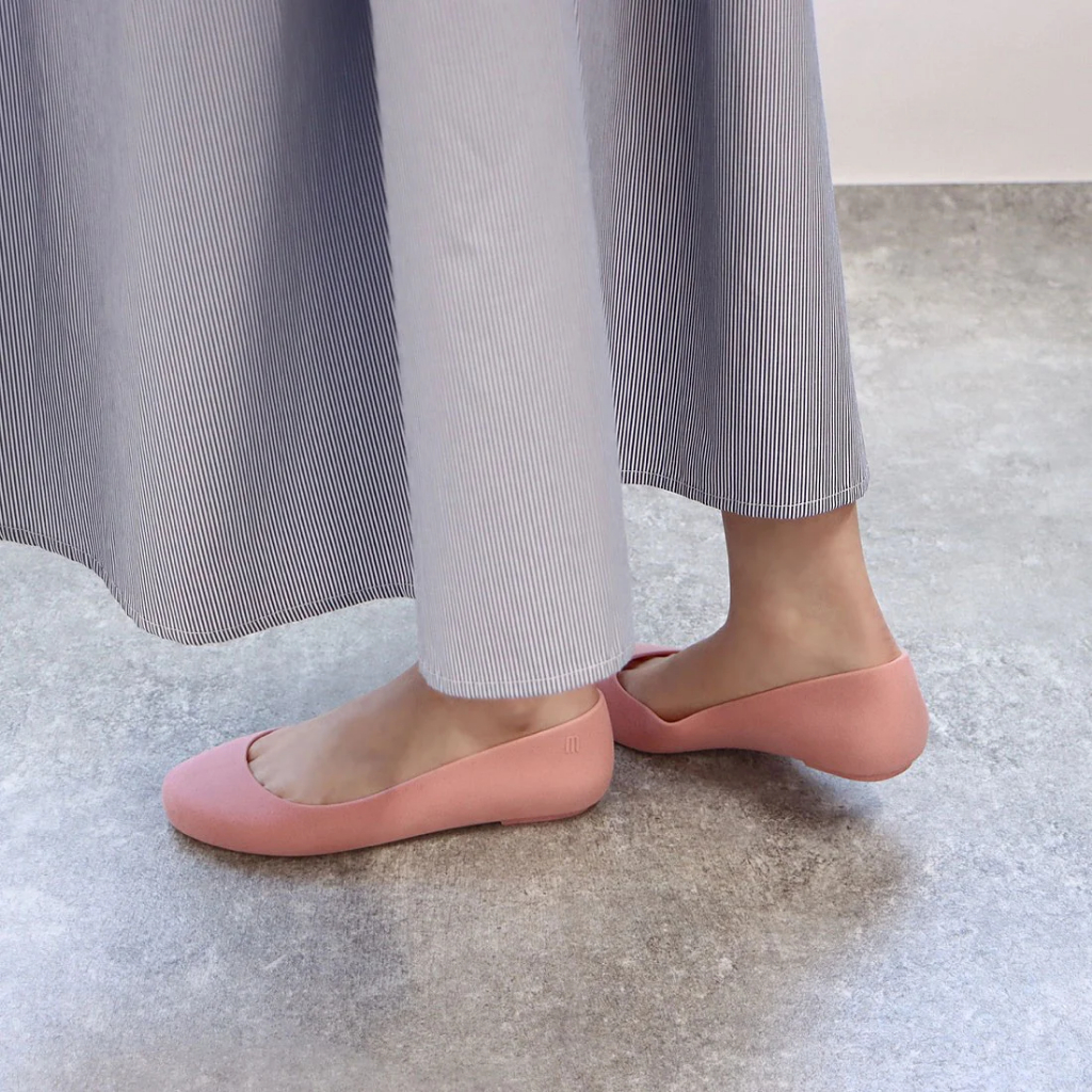 Melissa Sweet Love Basic Velvet Ad Ballerina Shoes Original