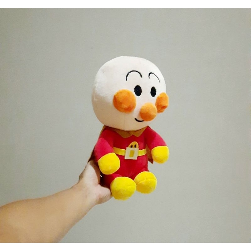 Anpanman Gemoy Size 25 cm/ Boneka Anpanman/ Anpanman