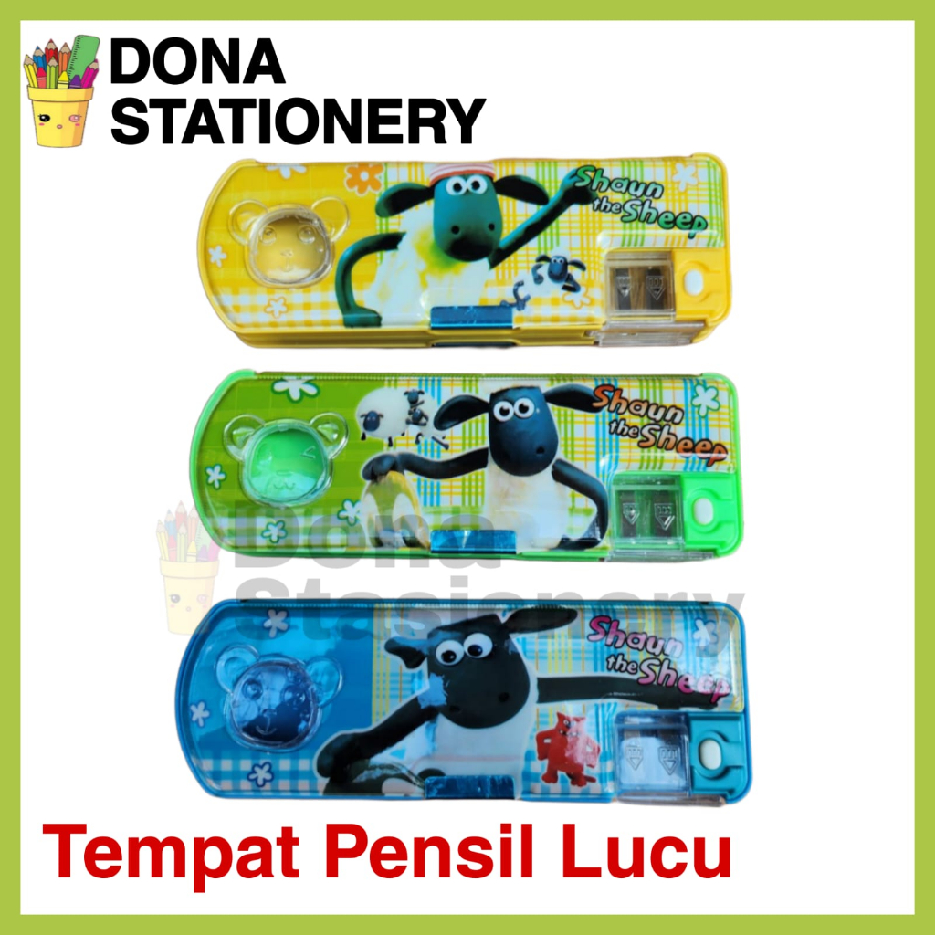 

Tempat Pensil Magnet Shaun the Sheep | Kotak Pensil Magnet Murah