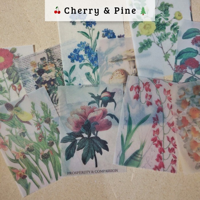 

10pcs Kertas Kalkir untuk Journaling K4