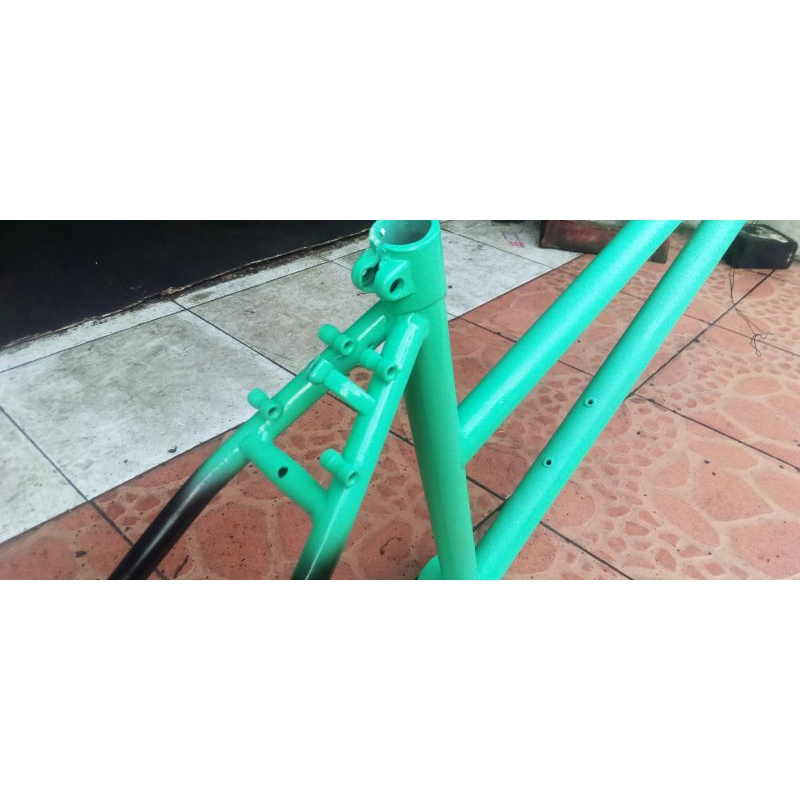 frame dan garpu depan sepeda federal lady no seri GT...