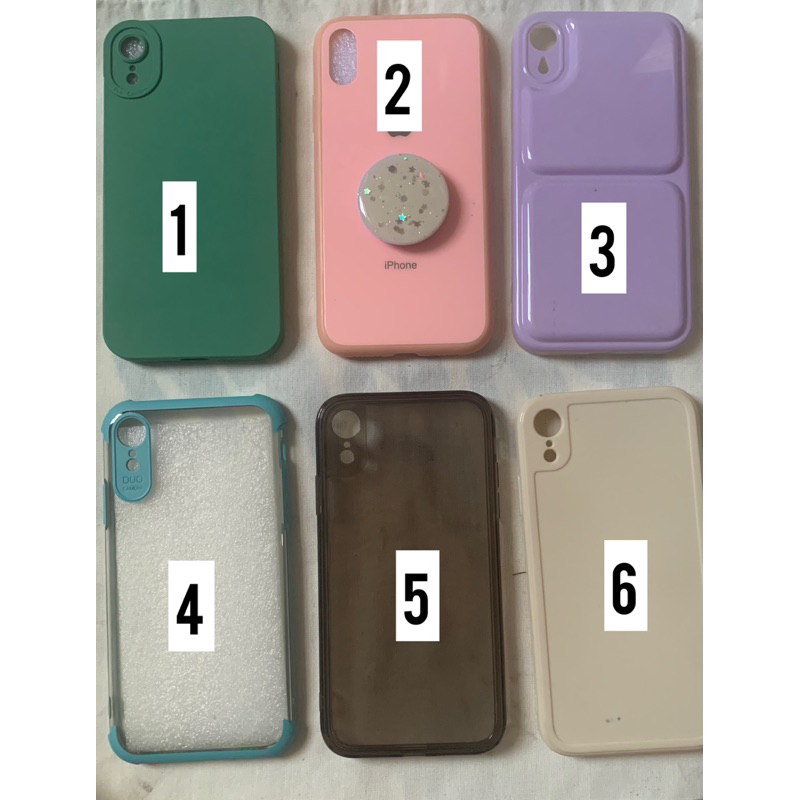 Casing case iphone XR ( preloved ) BELI 3 CASE GRATIS 1 AKSESORIS HP ( RANDOM )