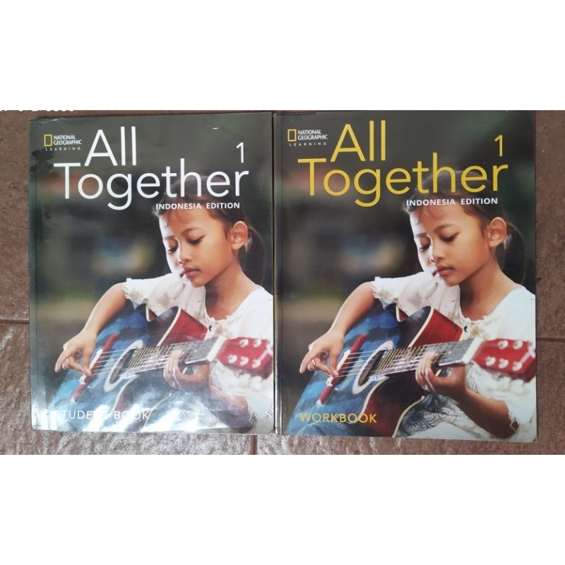 

Buku Cetak All Tigether (Workbook & Student Book) Kelas 1 Preloved/Second