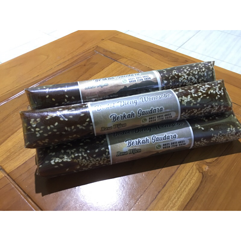 

Dodol Wijen || Dodol Dieng Wonosobo 200gr