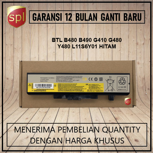 Baterai Lenovo B480 B470 B475 B485 Z380 Z480