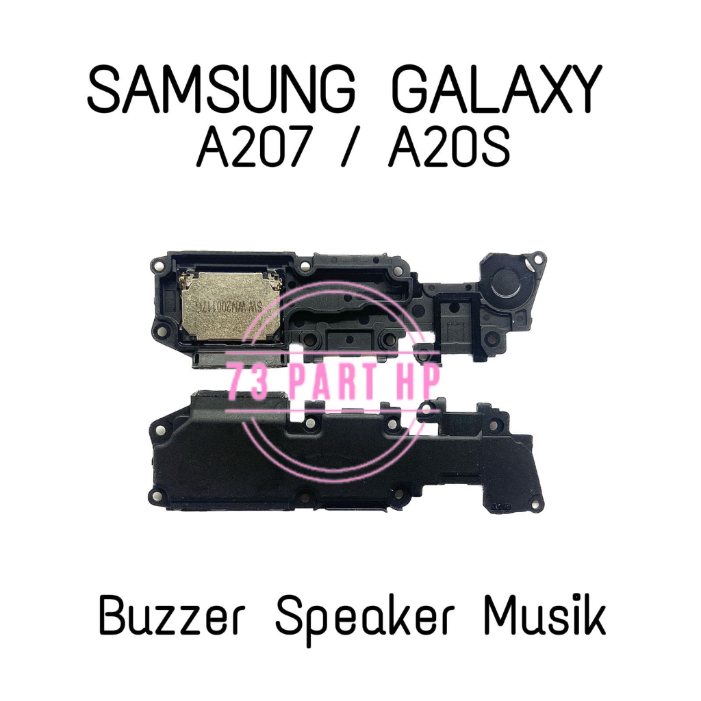 Buzzer Loud Speaker Fullset Samsung Galaxy A207/A20S - Loudspeaker Bazer Buzer Bezer