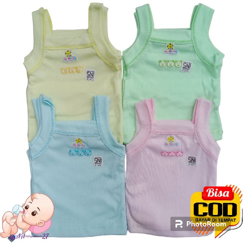 6PC Tengtop Bayi MAMA LING Bahan Lembut Ukuran S M L XL SNI Nyaman Murah Berkualitas