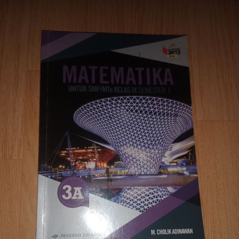 

Buku matematika Erlangga (bekas)