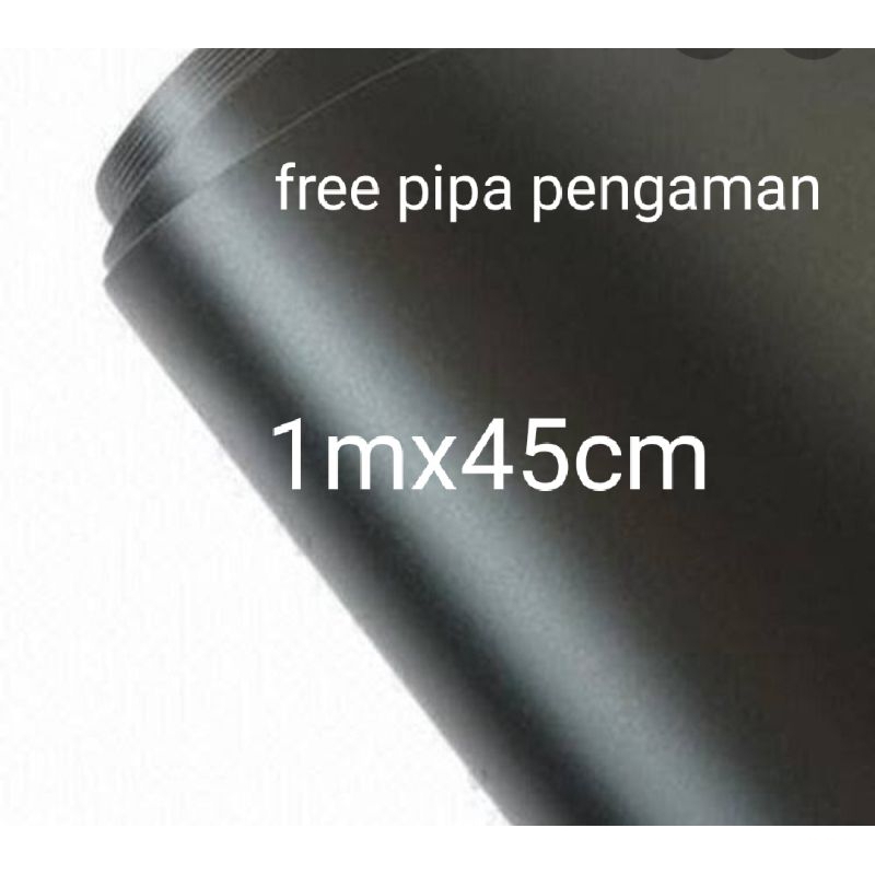 stiker skotlet motor  hitam doff, skotlet aquarium (10m free scrapper)