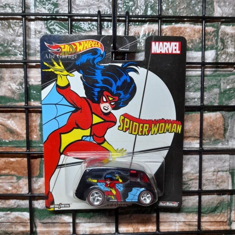 Hot wheels Spider woman marvel