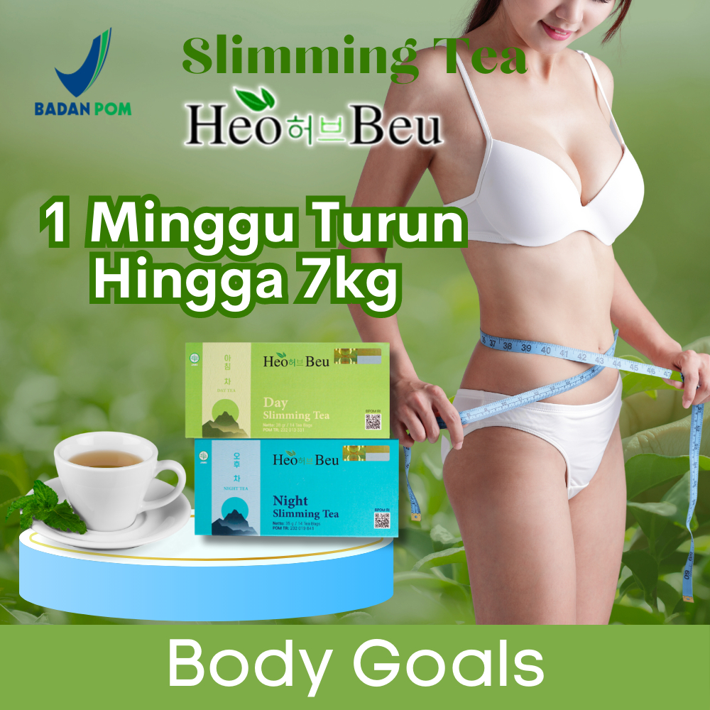 

Teh Diet Pelangsing Heo Beu Slimming Tea Heobeu Slim Tea Herbal Alami Teh Penurun Berat Badan Sliming Tea Korea Siang Malam BPOM 100% ORIGINAL HALAL Pelancar Bab