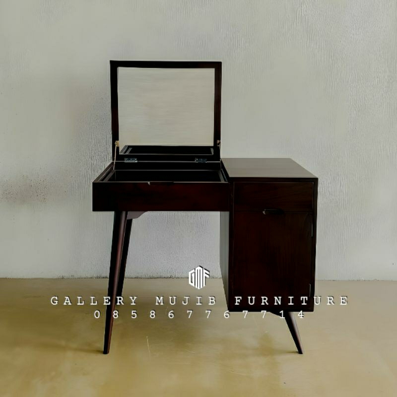 meja rias minimalis modern meja rias minimalis kayu jati Jepara