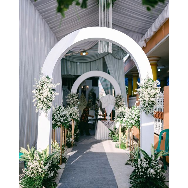 Dekorasi Gapura lorong pernikahan / Gate Pintu Masuk