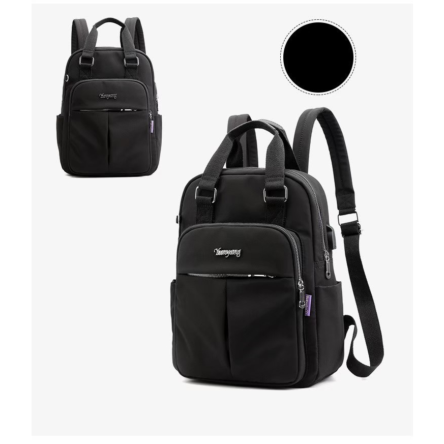 PREMIUM Tas Ransel Laptop Wanita Tas Ransel Wanita Terbaru Tas Ransel Wanita Semi Kulit Tas Ransel