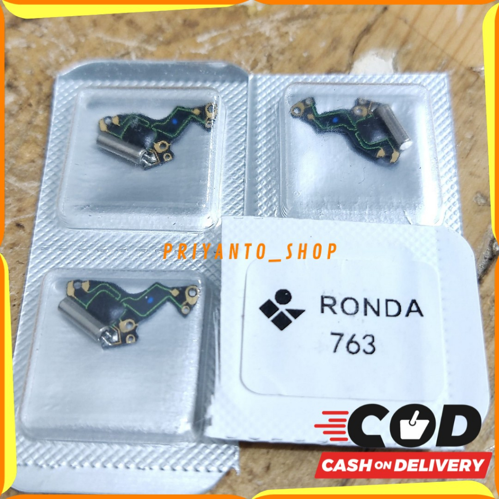 IC RONDA 763 3 JARUM IC MESIN JAM TANGAN HARLEY RONDA