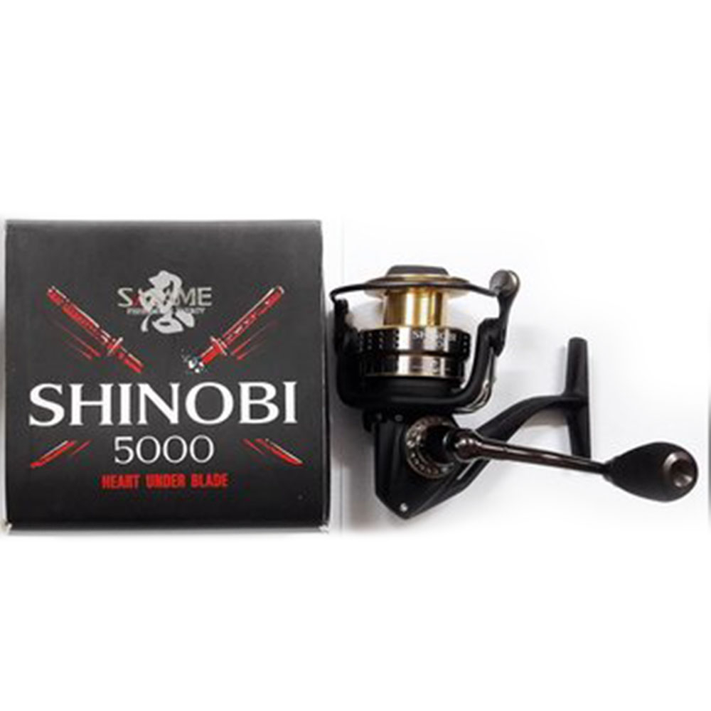 SASAME Shinobi Fishing Reel Spinning Power Handle Kerekan Gulungan