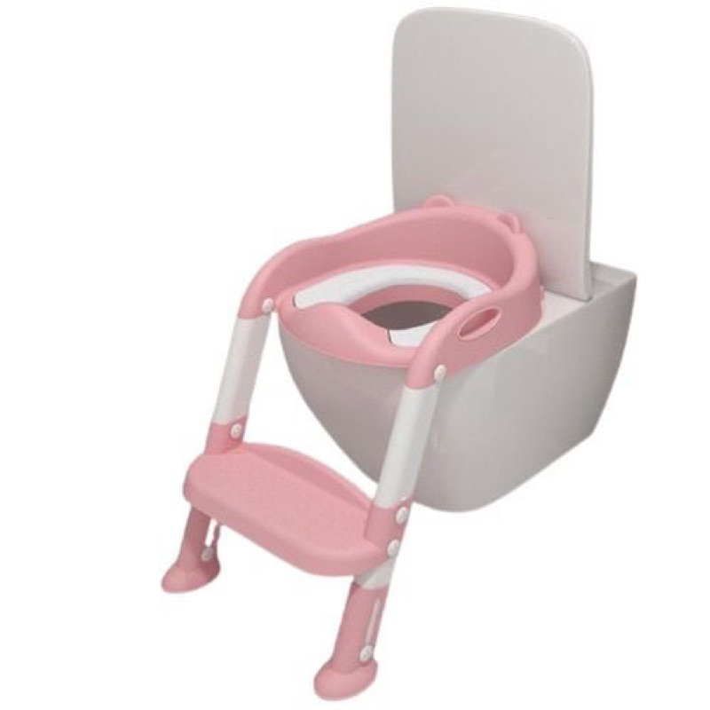 PREMIUM Baby Potty Chair Toilet Training KURSI CLOSET DUDUK ANAK TANGGA PEE KAMAR MANDI PINK BIRU PUTIH KUNING LADDER