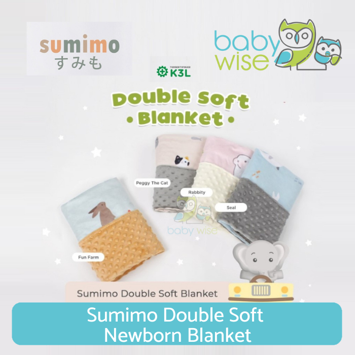 Sumimo Double Soft Newborn Blanket - Selimut Anak Bayi