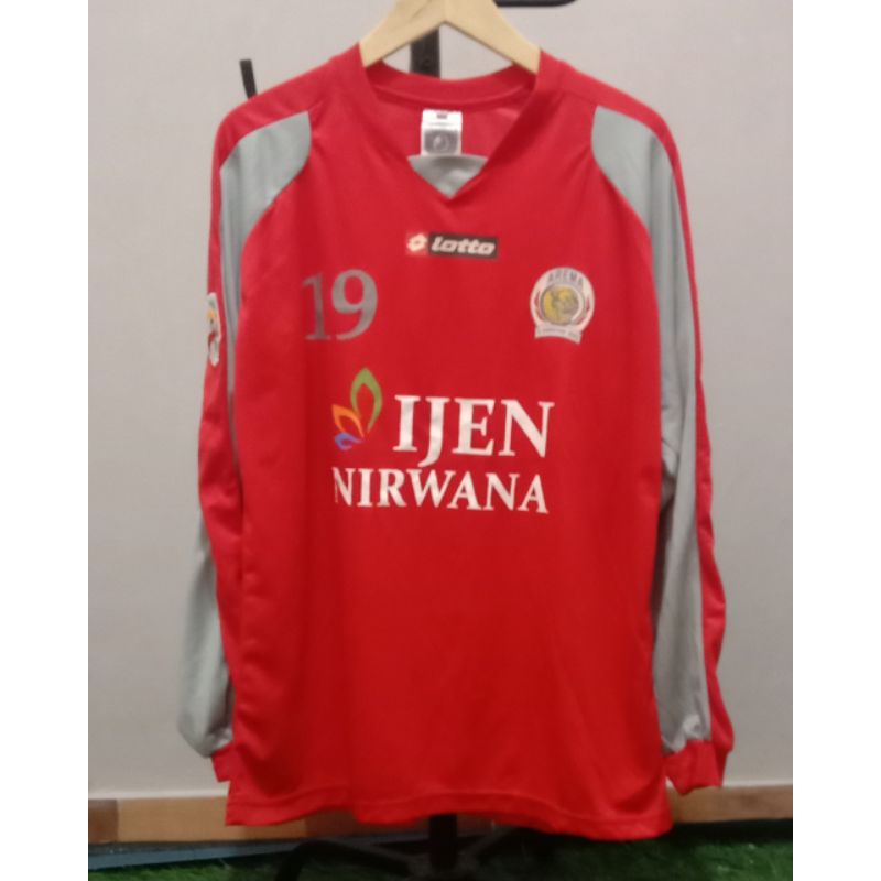 JERSEY AREMA THIRD 2011 LONGSLEEVE ASIAN CHAMPIONS LEAGUE NAMESET (BUSTOMI) #19 SIZE XL