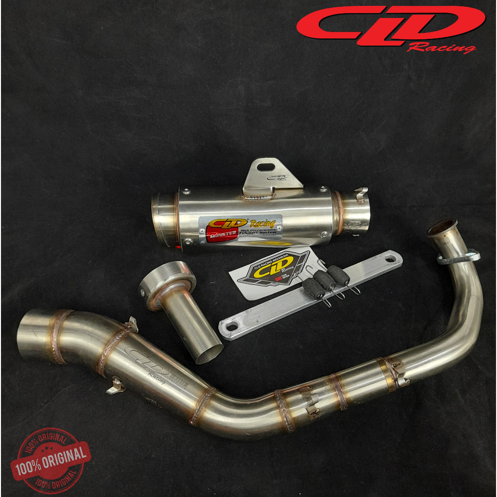 KNALPOT CLD TYPE MONSTER RACE GENIO BEAT DELUXE SCOOPY 2021