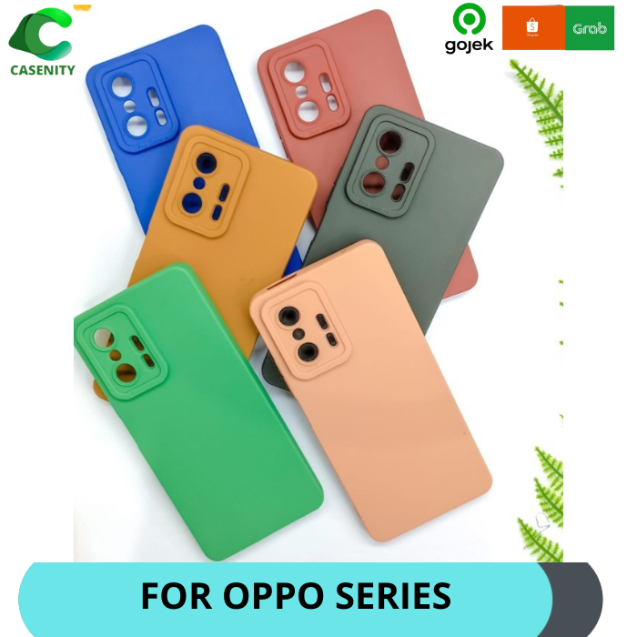 Softcase Case OPPO A16 A16S A54 RENO 6 baby skin tebal Slim Mate 3D