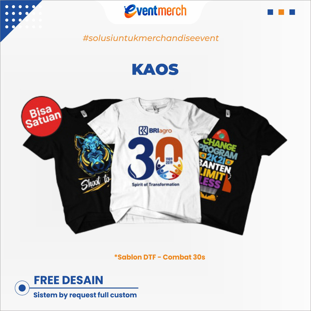 Kaos Custom Desain Bebas | BIKIN KAOS SATUAN | CETAK KAOS SATUAN | KAOS VIRAL | KAOS Aesthetic