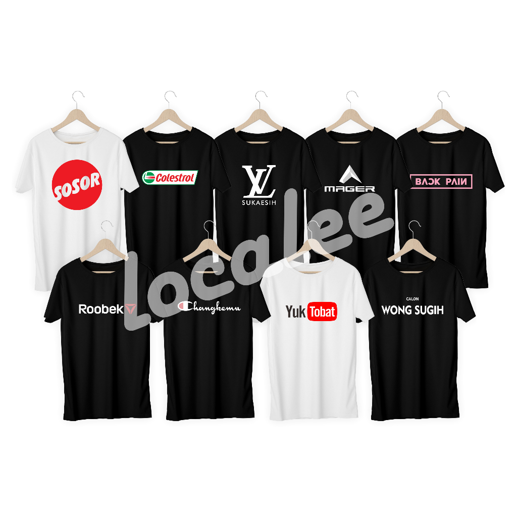 KAOS PLESETAN - KAOS LUCU EDRICK- KAOS LUCU - KAOS COD