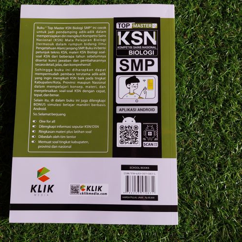 BUKU PENDIDIKAN : TOP MASTER KSN BIOLOGI SMP