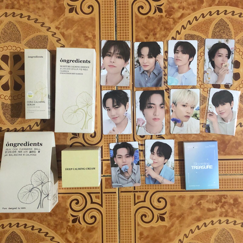 ONGREDIENTS × TREASURE  BLOOMING TREASURE PROMOTION