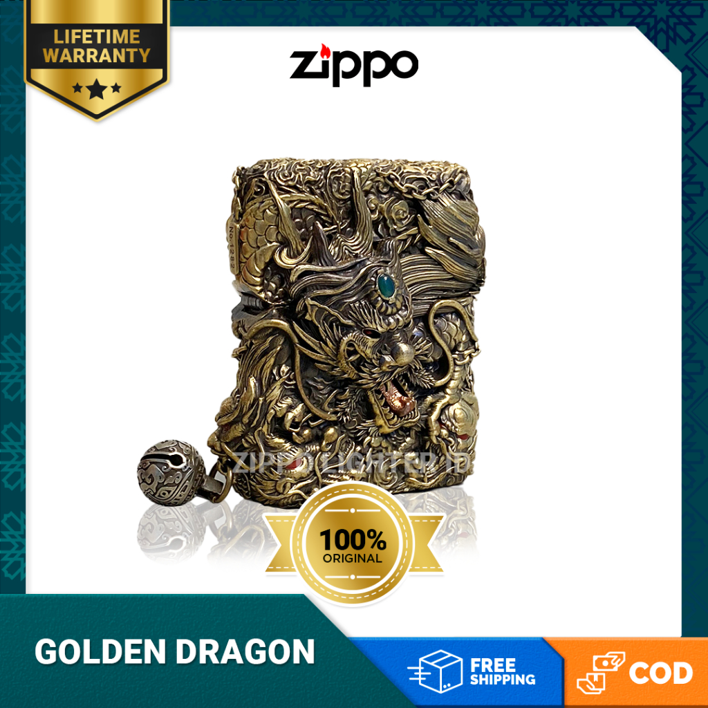 Korek Api Zippo Golden Dragon