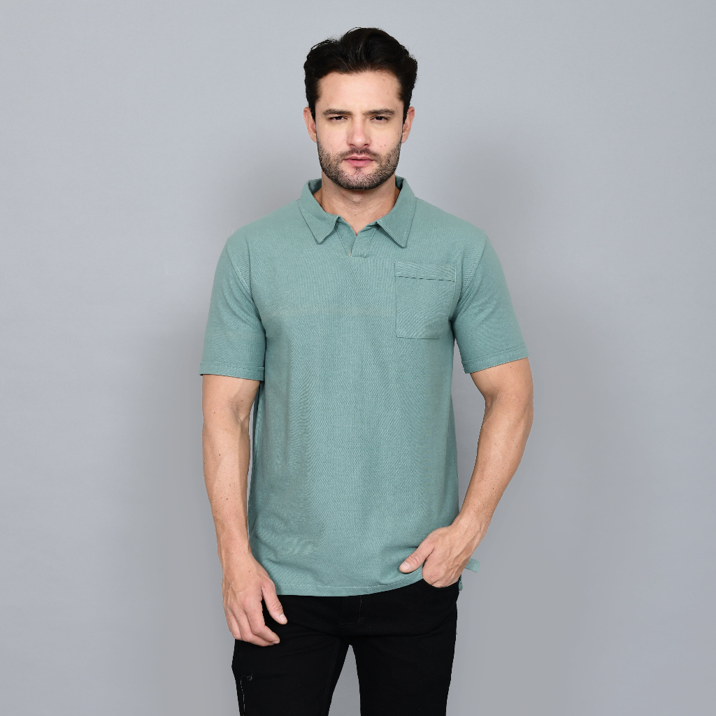 Haf Poloshirt Pria Cotton Pique Original