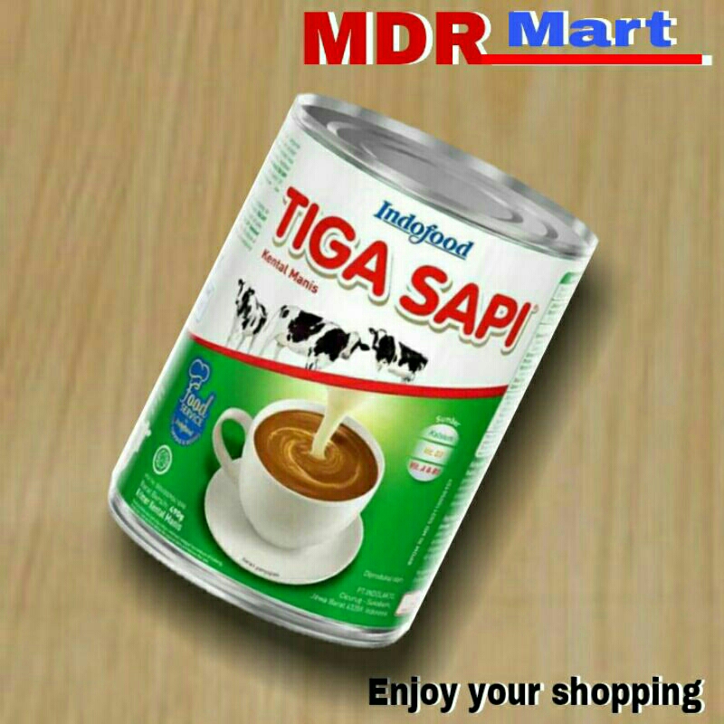 

TIGA SAPI krimer susu kental manis 490gr