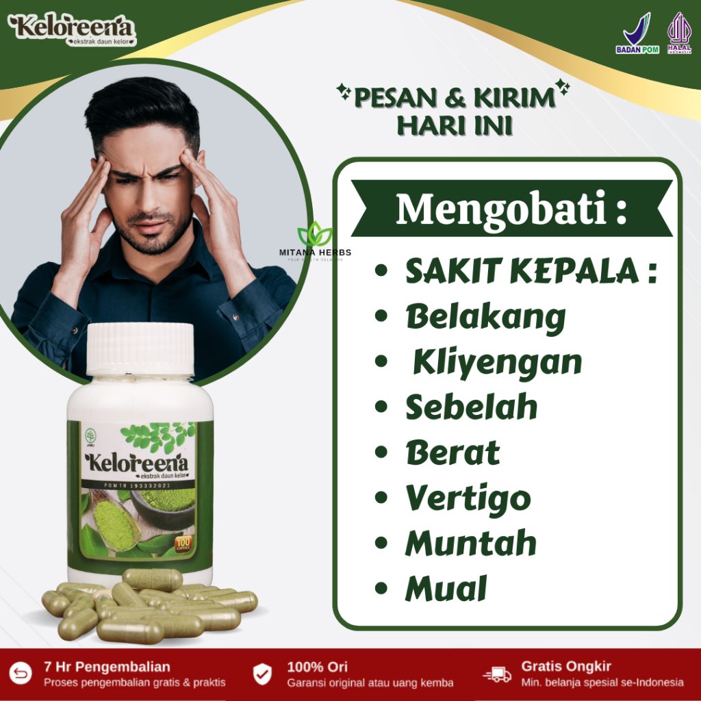 Obat Sakit Kepala - Obat Sakit Kepala Menahun - Obat Sakit Kepala Sebelah - Obat Sakit Kepala Belaka