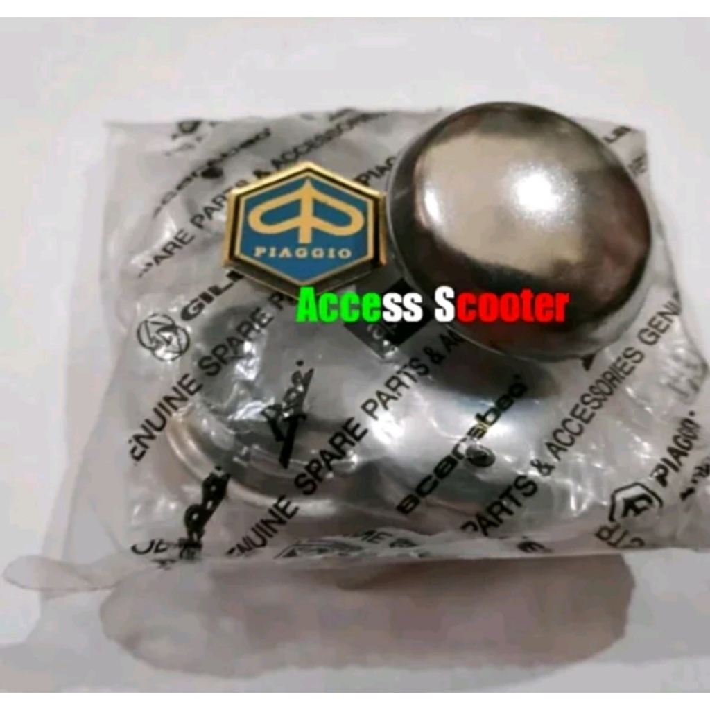 Dop Tromol Tutup Mur Roda Belakang Vespa PX Exclusive Excel ORI Itali