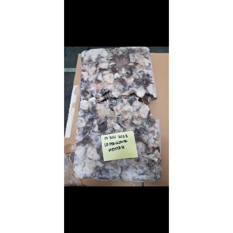 

Leher Gurita Mateng Per Kg