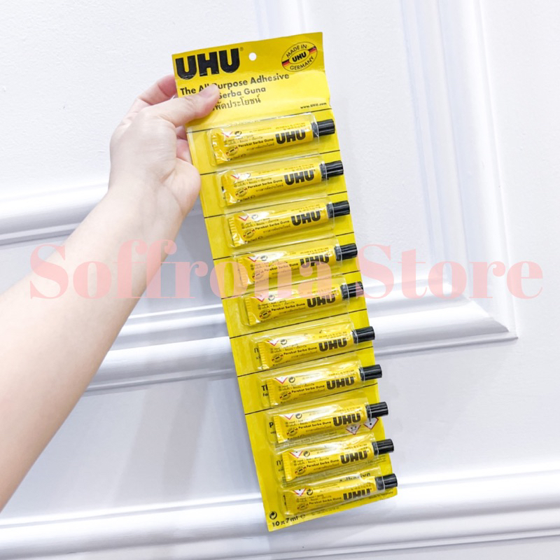 

LEM UHU RENCENG 10 x 7 ml perekat serbaguna