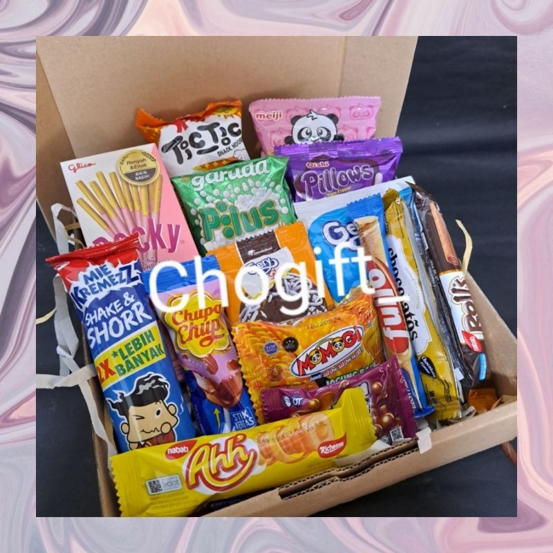

Snack Box murah||Hadia ulang tahun||Kado||Paket Snack