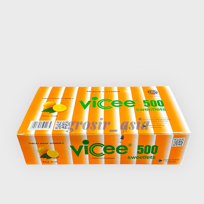 

Vicee Jeruk Box Isi 50 Strip