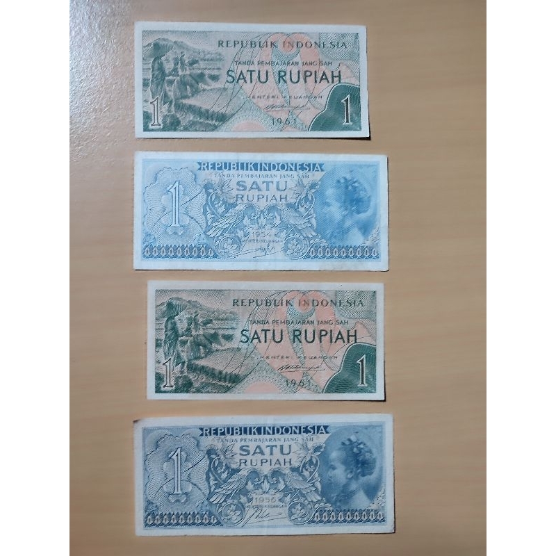 Uang Kuno 1 rupiah Mahar Nikah,Koleksi Uang Kuno,Asli,Bekas