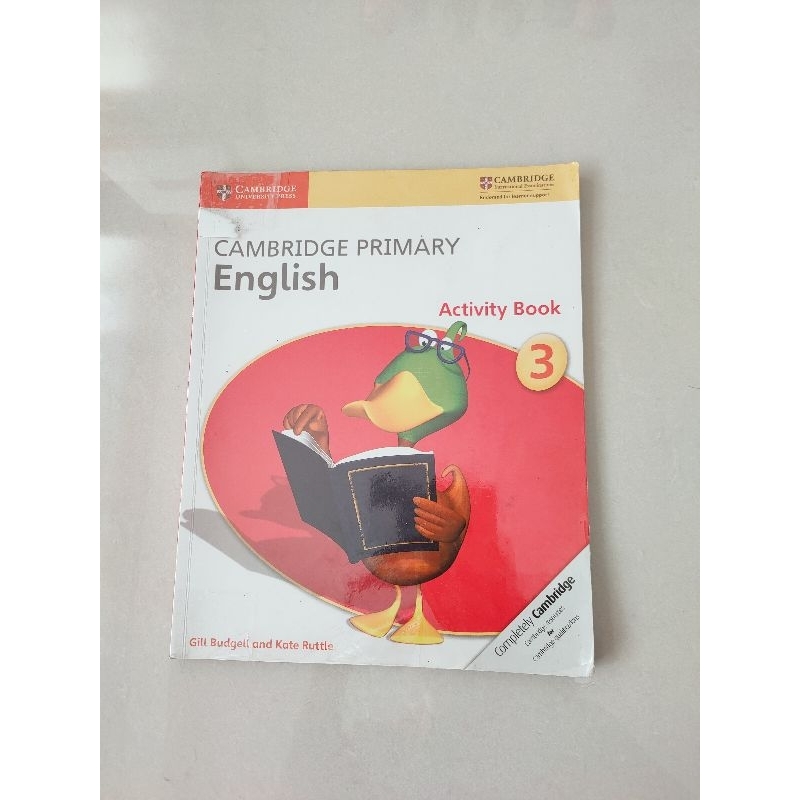 

Cambridge primary English activity book 3