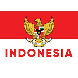 Sticker Pipi Bendera Merah Putih 3x2 cm Isi 28 Pcs