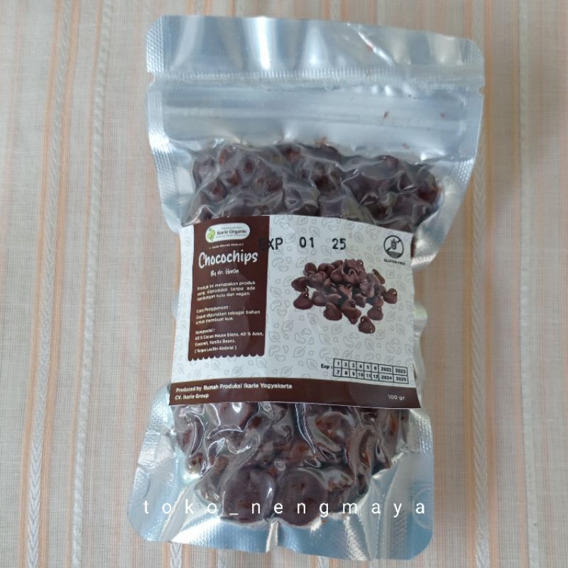 

Vegan Choco Chips Ikarie Organic 100 gram
