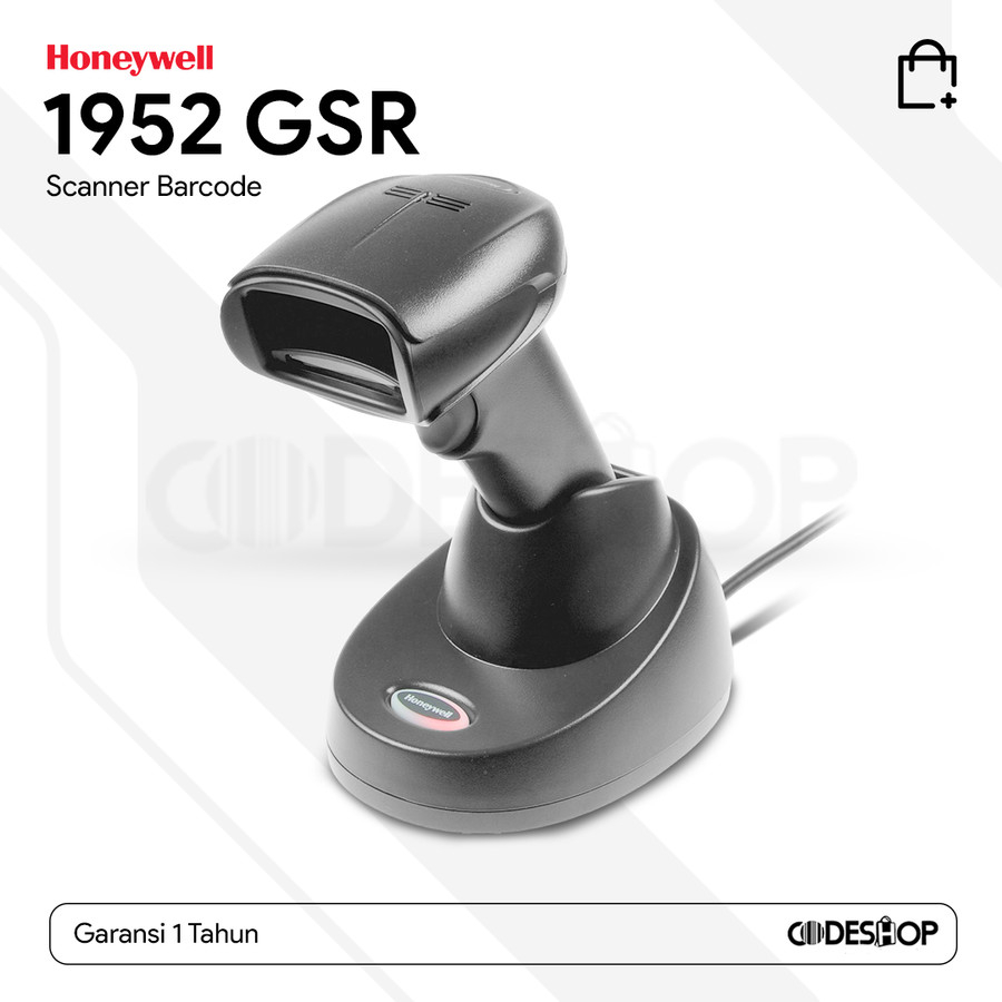 Scanner Barcode Wireless Honeywell Xenon XP 1952 GSR Scan 1D 2D