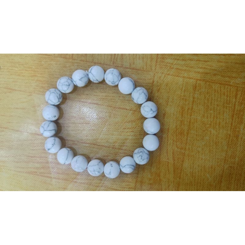 GELANG BATU/BATU ALAM/BATU PIRUS TIBET PUTIH