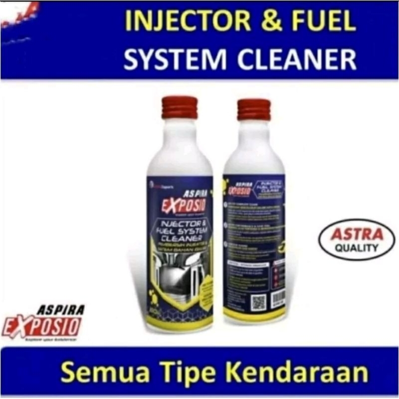 Aspira Exposio Injector & Fuel Sytem Cleaner for Mobil Bensin [ 180 ml ]