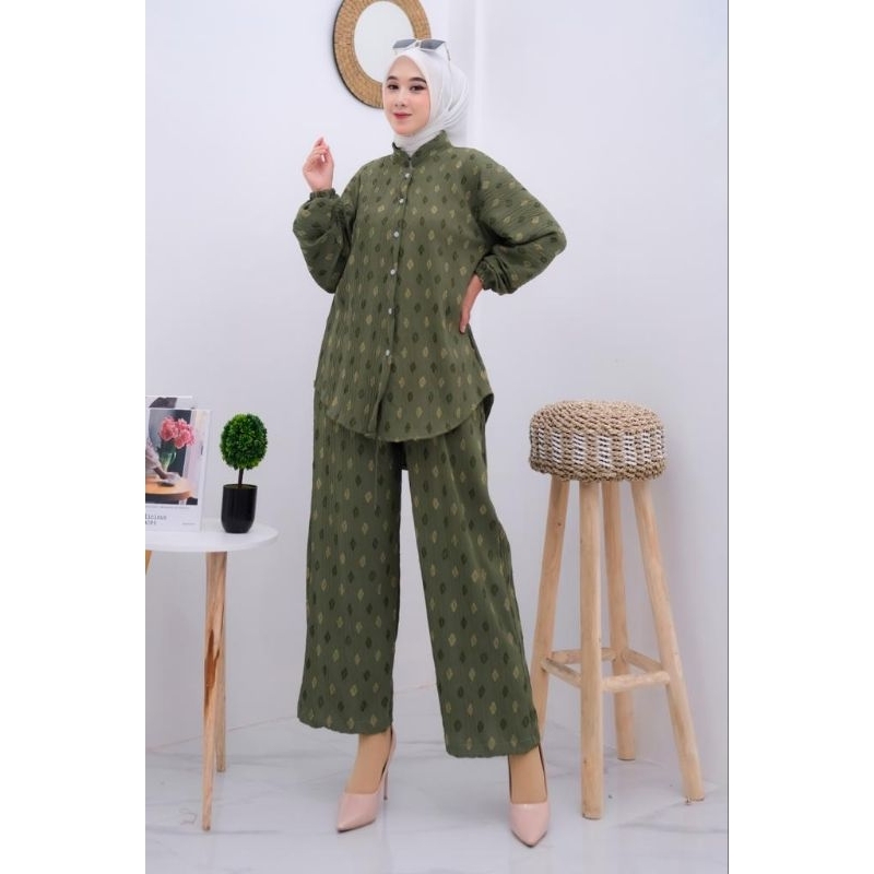 SETCEL CRINGKLE AZURA