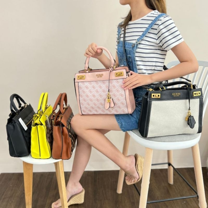 Guess Katey Top Handle Bag Original / Tas Guess Original