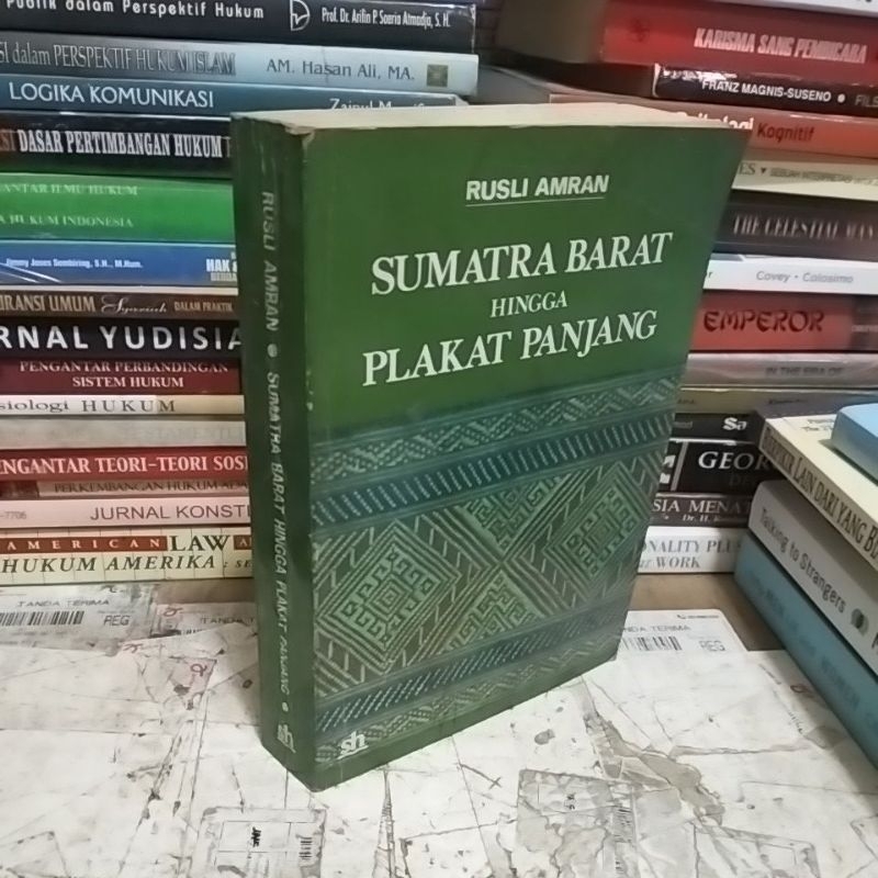 SUMATRA BARAT HINGGA PLAKAT PAJANG by Rusli Amran