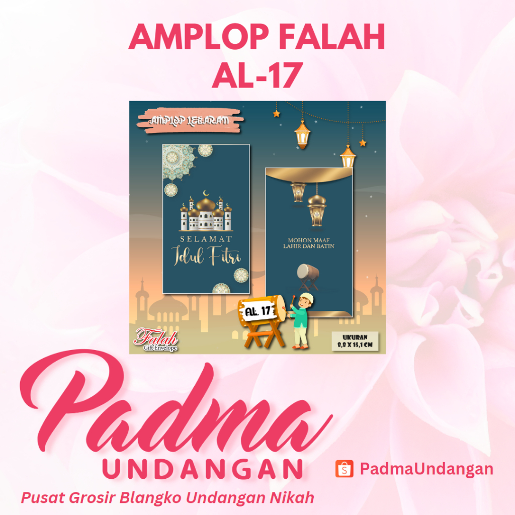 

Amplop Falah AL-17 | PadmaUndangan