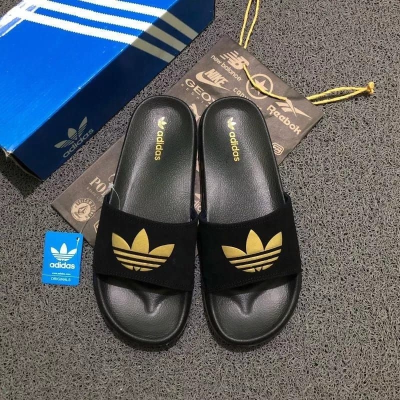 Sandal Slide Adidas Pria Wanita | Sandal Slop Cowo Cewe | Sendal Slop | Sandal